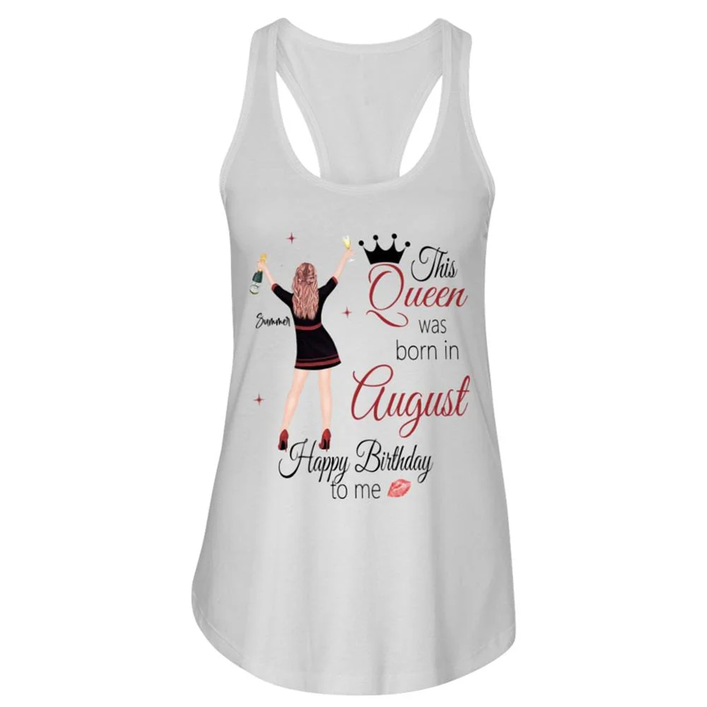 This Queen Was Born In Month Birthday Shirt - Image 5
