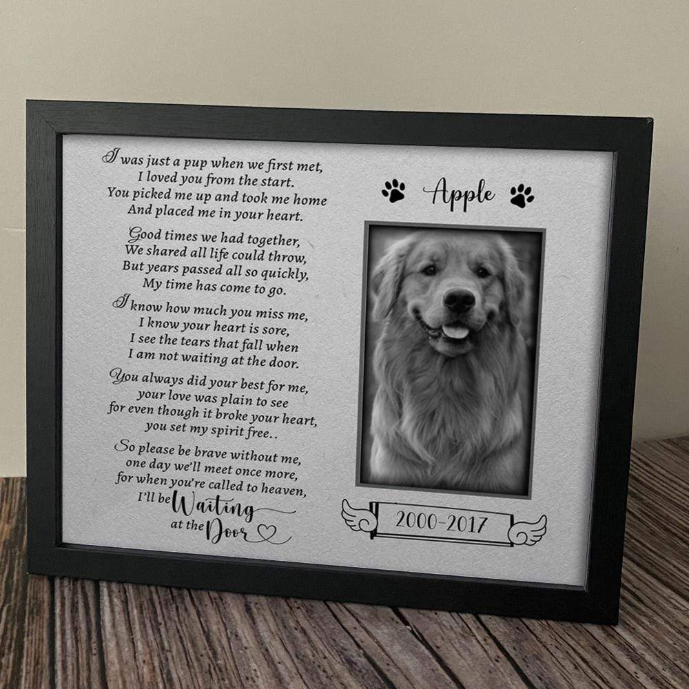 I Was Just A Pup When We First Met Dog Picture Frame 892381 - Image 6