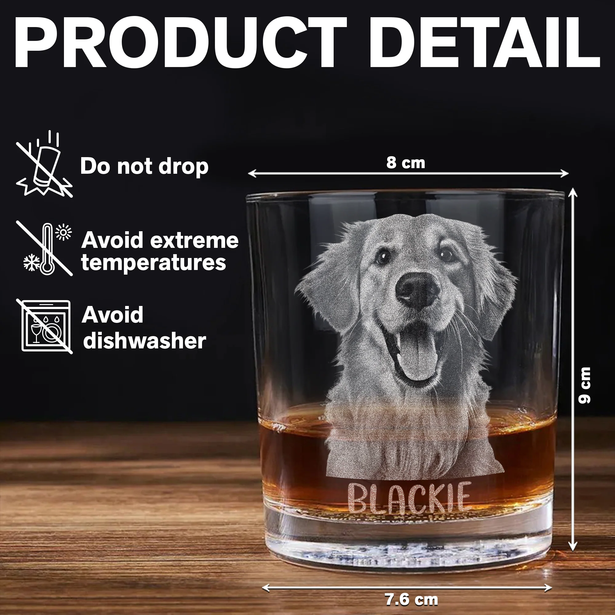 Admit It! Life Would Be Boring Without Us - Personalized Engraved Whiskey Glass TH10 892943 - Image 6