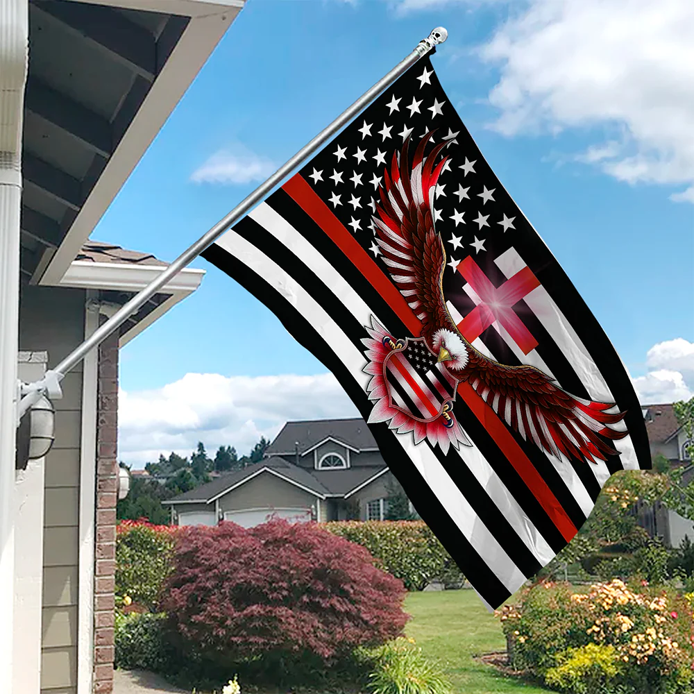 Custom American Flag With Family Name - Personalized Banner House Flag LM32 897225 - Image 4