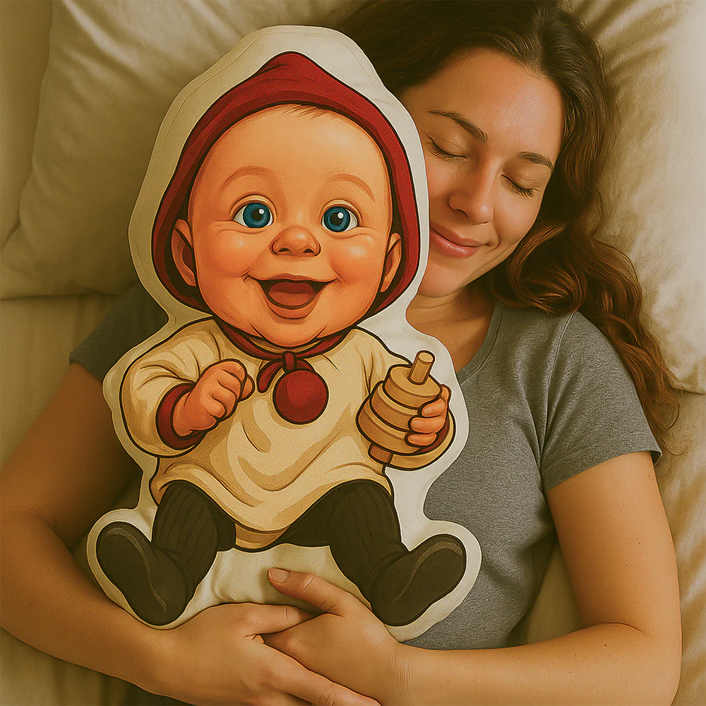 Custom Cartoon Photo Shaped Pillow Gift For Family CH07 895784 - Image 4