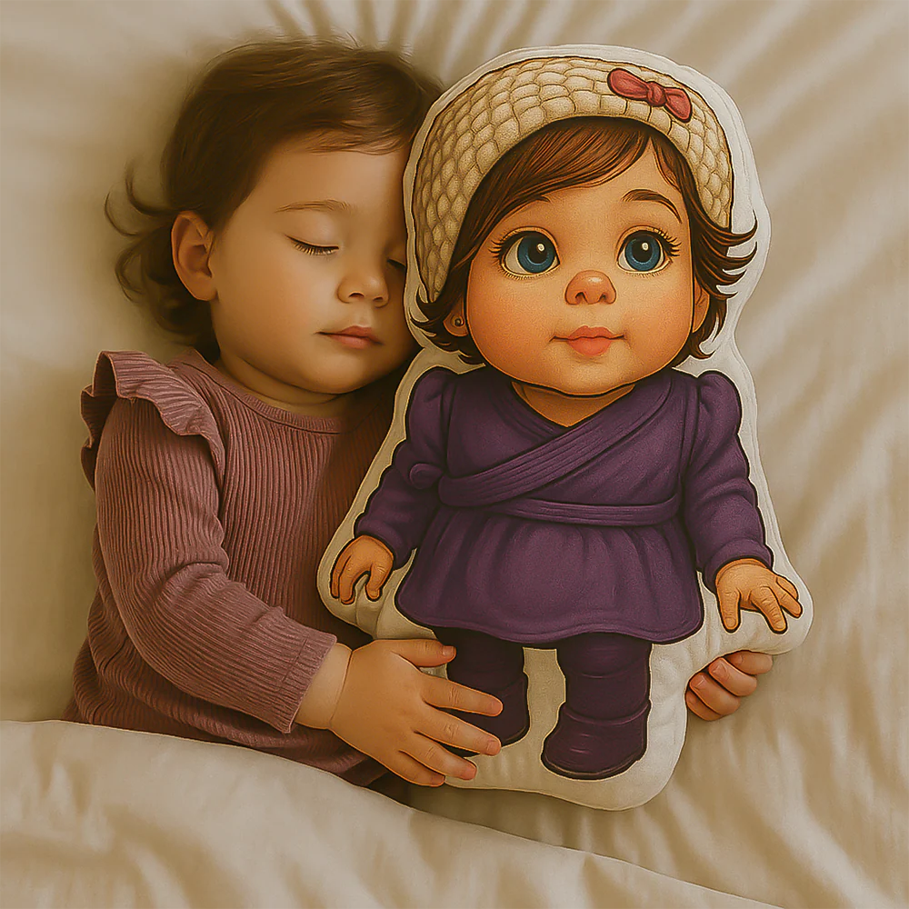 Custom Cartoon Photo Shaped Pillow Gift For Family CH07 895784 - Image 7