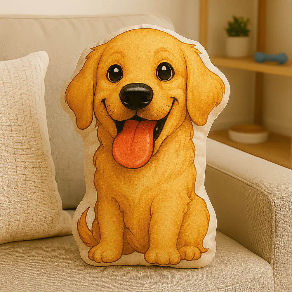 Custom Dog Cat Cartoon Photo Shaped Pillow For Dog Lovers Cat Lovers CH07 896448 - Image 5