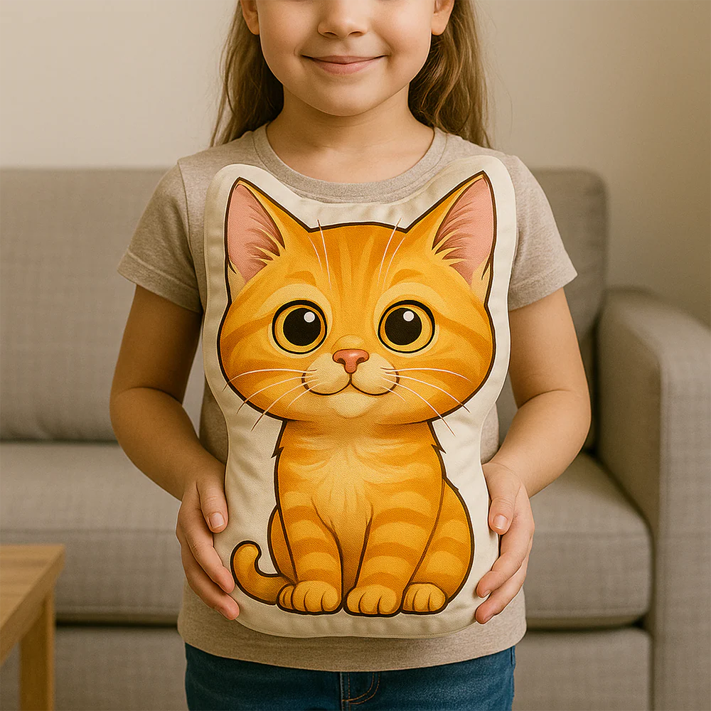 Custom Dog Cat Cartoon Photo Shaped Pillow For Dog Lovers Cat Lovers CH07 896448 - Image 6