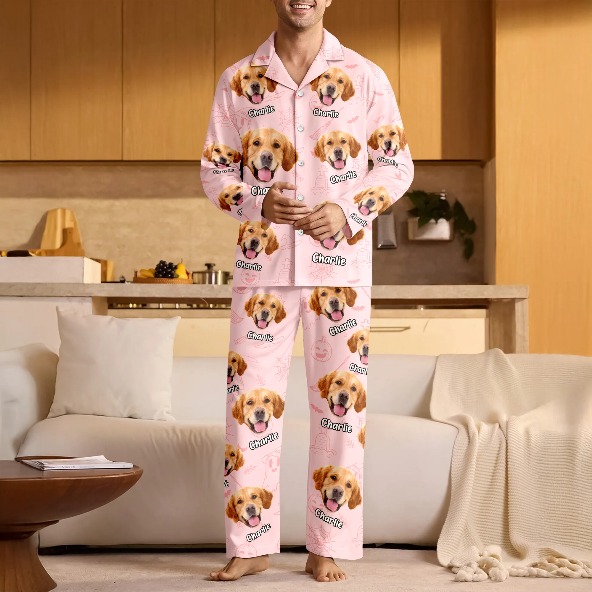 Custom Dog Photo Halloween Season Pajamas For Dog Lovers TH10 894975 - Image 8