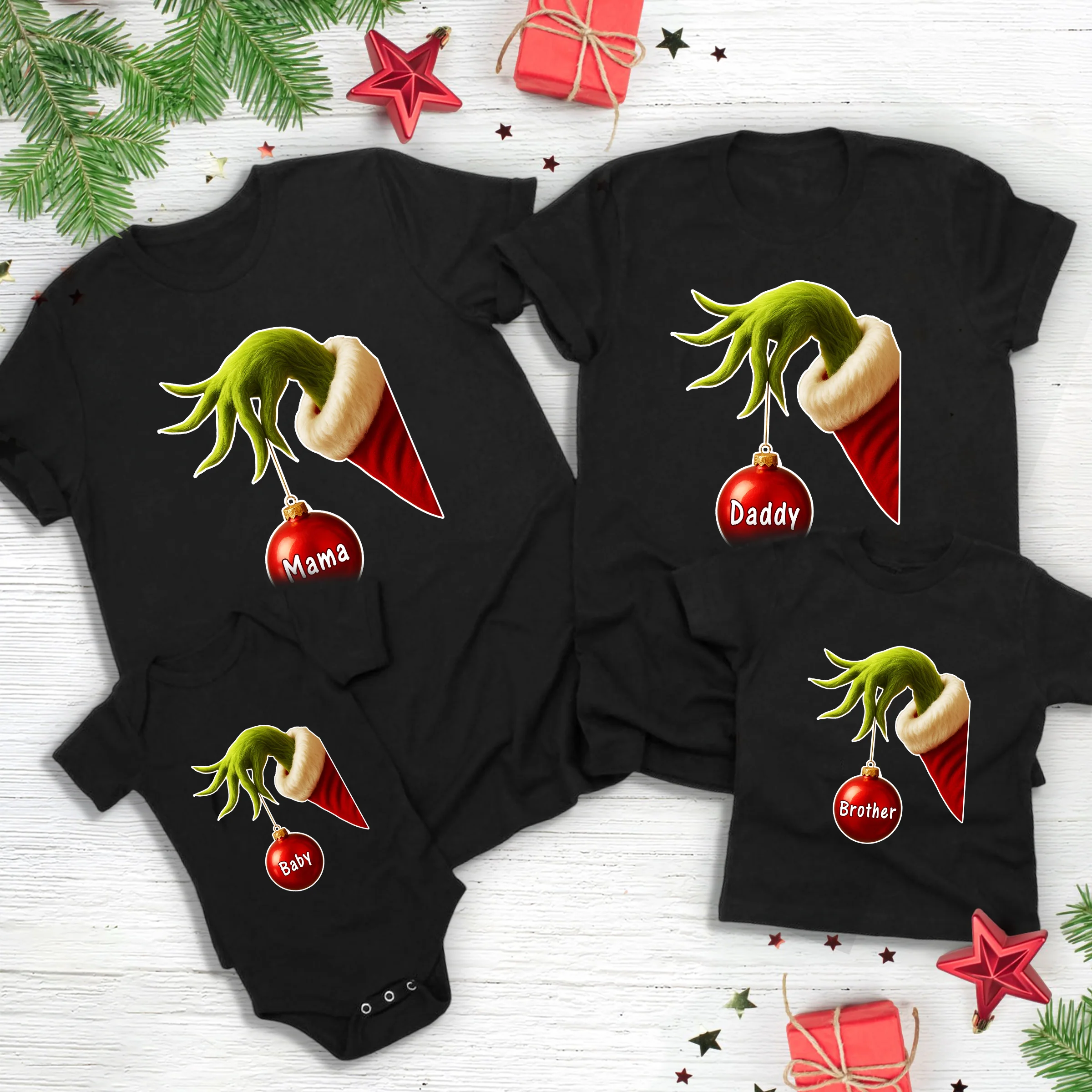 Custom Family Name Funny Christmas Family Matching Shirt CH07 899352 - Image 2