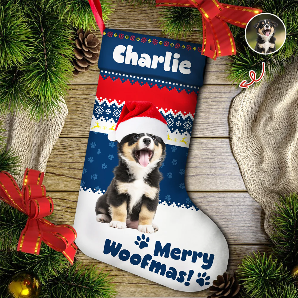 Custom Funny 3D Pet - Personalized Christmas Stocking Gift For Dog And Cat Lovers CH07 895686 - Image 6