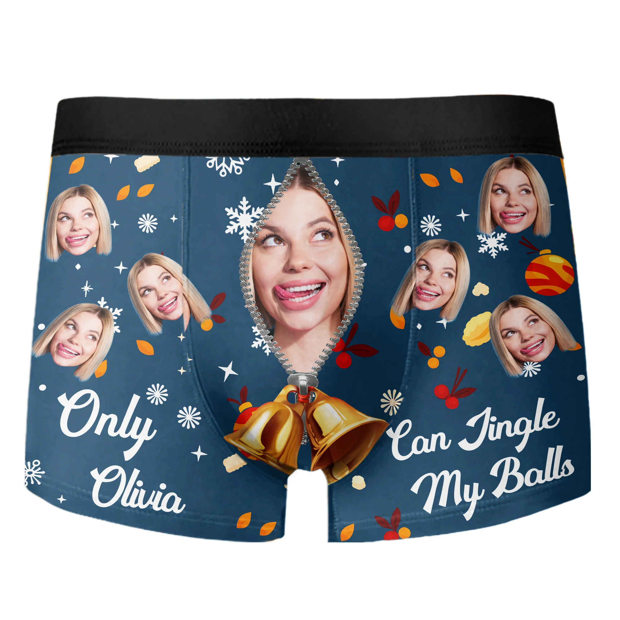 Custom Funny Photo Only My Wife Can Jingle My Ball Man's Boxer CH07 899898 - Image 6