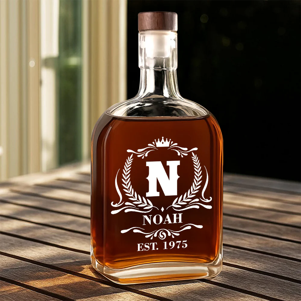 Custom Name Whiskey Bottle Gift For Dad, Husband CH07 896018 - Image 4