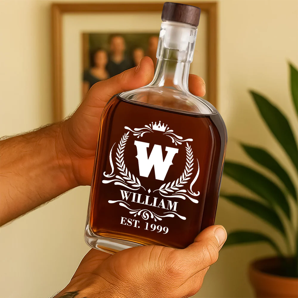 Custom Name Whiskey Bottle Gift For Dad, Husband CH07 896018 - Image 6