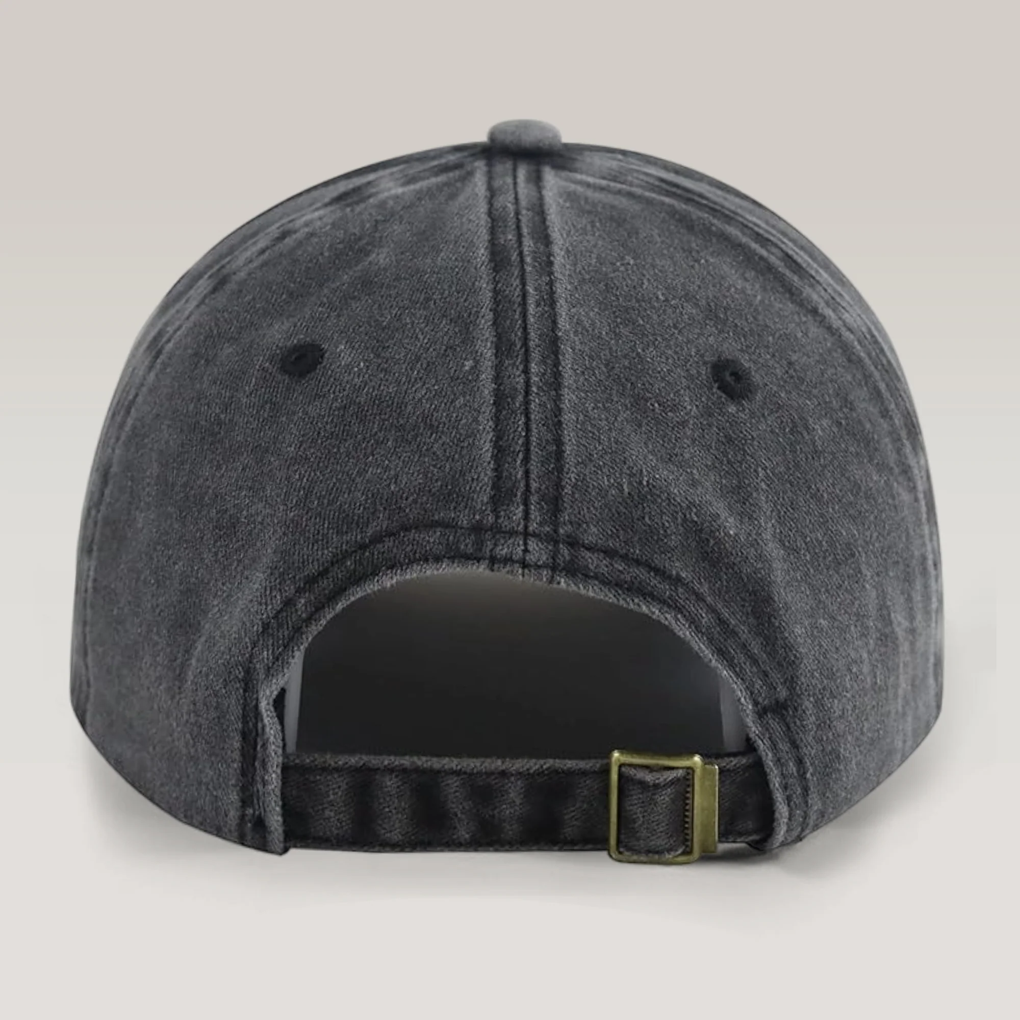 Custom Photo Gothic Halloween Washed Denim Baseball Cap For Dog Lovers TH10 896157 - Image 6
