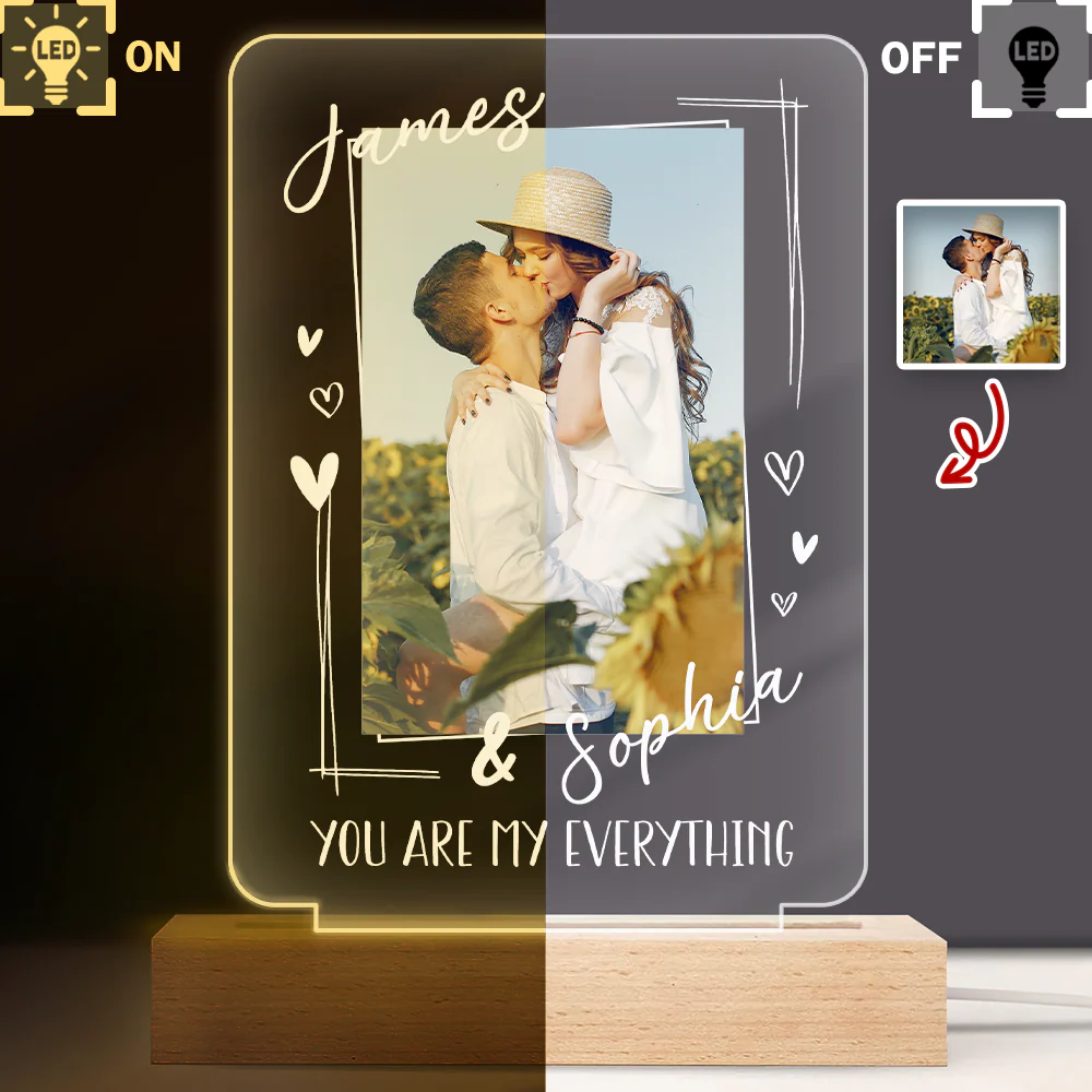 Custom Photo LED Night Light Valentine's Day Gift For Couple HO82 901040 - Image 4