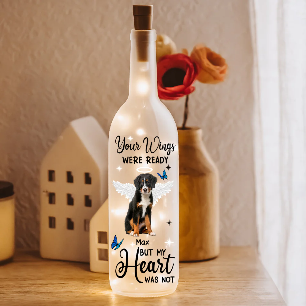 Custom Photo You Were My Favorite Hello and My Hardest Goodbye Bottle Lamp CH07 895720 - Image 9