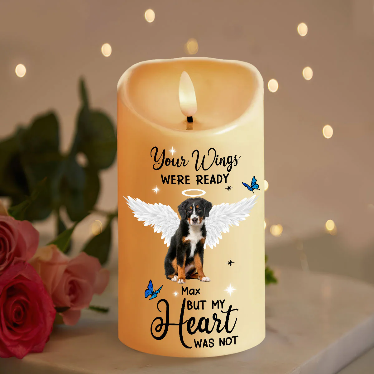 Custom Photo You Were My Favorite Hello and My Hardest Goodbye Led Candle CH07 895718 - Image 5