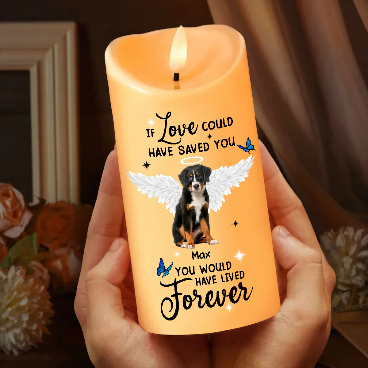 Custom Photo You Were My Favorite Hello and My Hardest Goodbye Led Candle CH07 895718 - Image 9