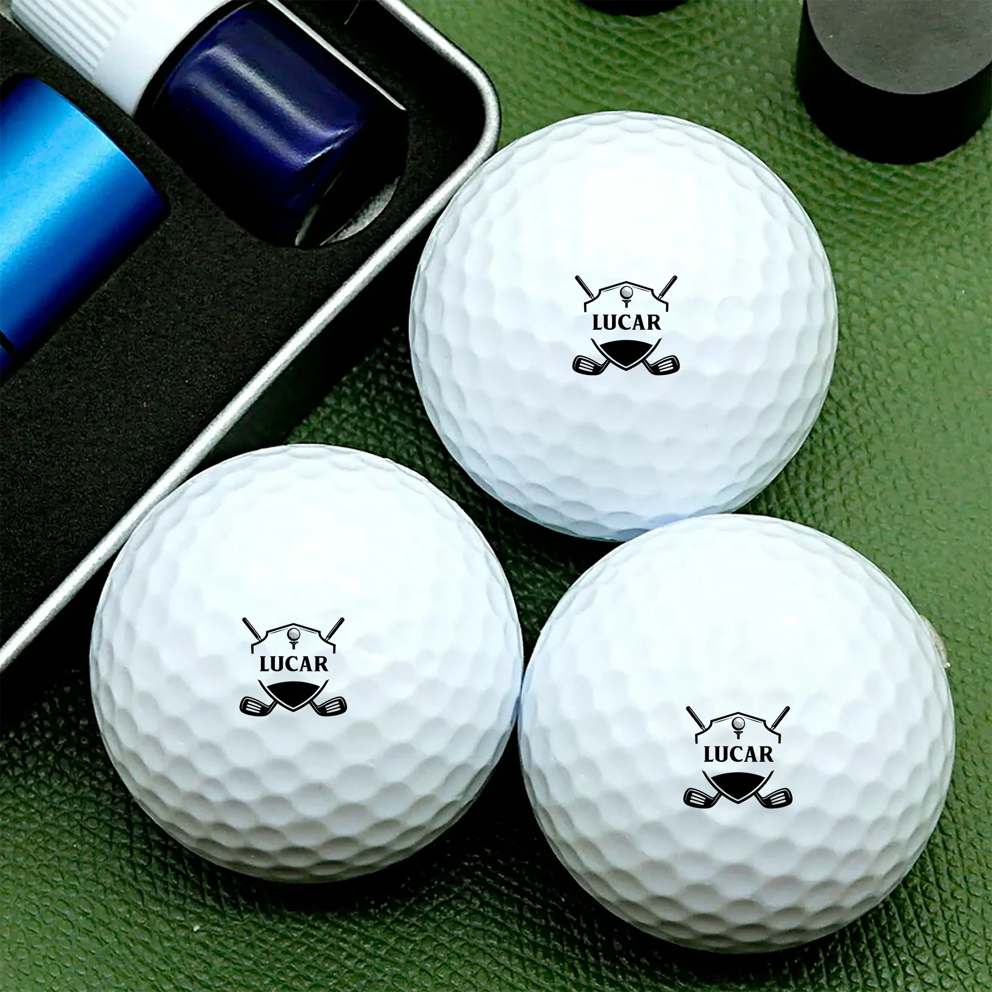 Personalized Golf Ball Stamp Box Gift For Golf Players, Golf Lover CH07 910066 - Image 3