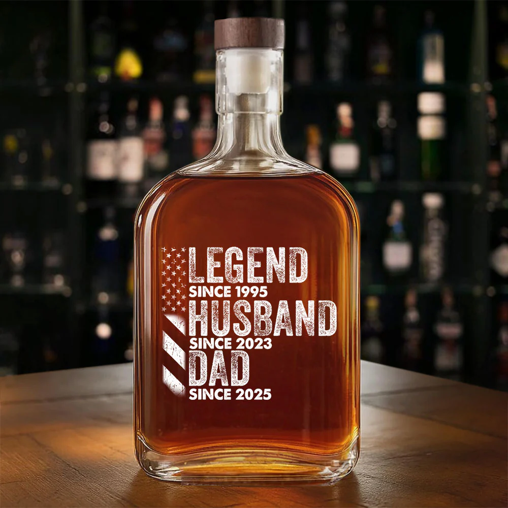 Personalized Legend Husband Dad Grandpa Whiskey Bottle CH07 895966 - Image 5