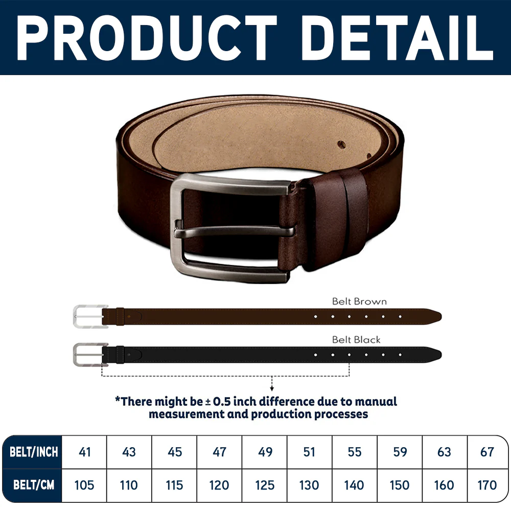 Personalized Name Engraved Leather Belt Gift For Golf Enthusiast, Golfers And Coaches HO82 900888 - Image 7