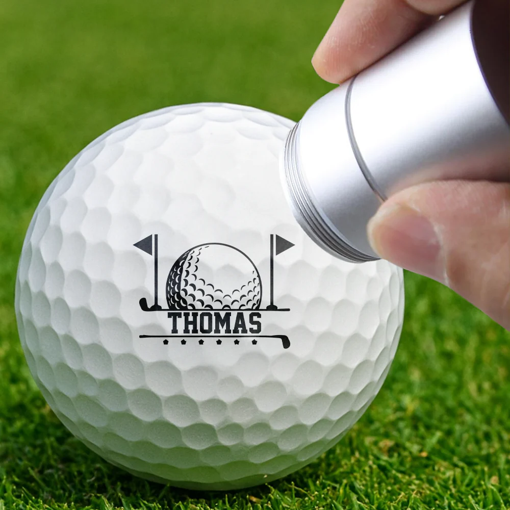Personalized Name Golf Ball Stamp Box Gift Gift For Golf Players, Golf Lover CH07 910206 - Image 7