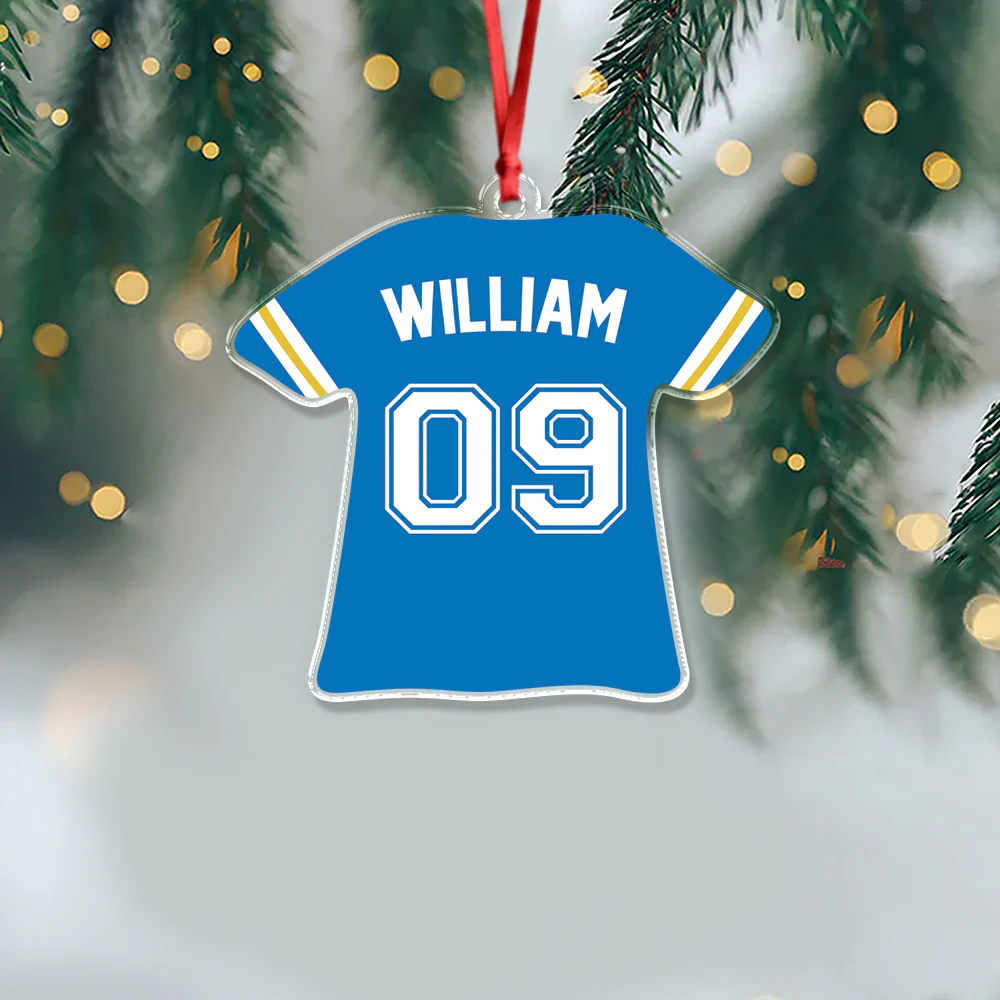 Personalized Sport Jersey Acrylic Ornament For Sports Player TH10 894499 - Image 2