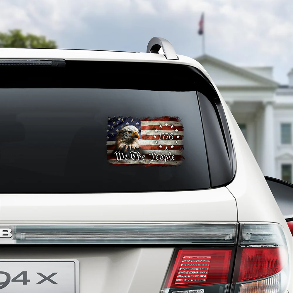 We The People - 250 Years Anniversary Car Window Decal Sticker CH07 910150 - Image 4