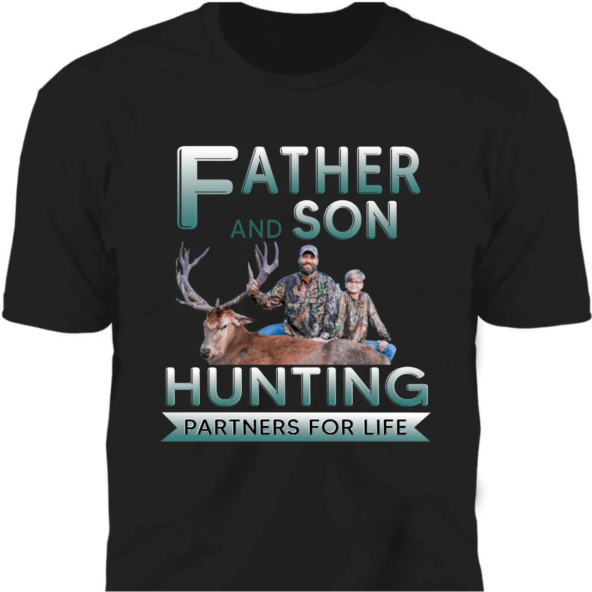 Hunting Partner For Life Photo Shirt, Custom Photo Shirt, SG02 - Image 3