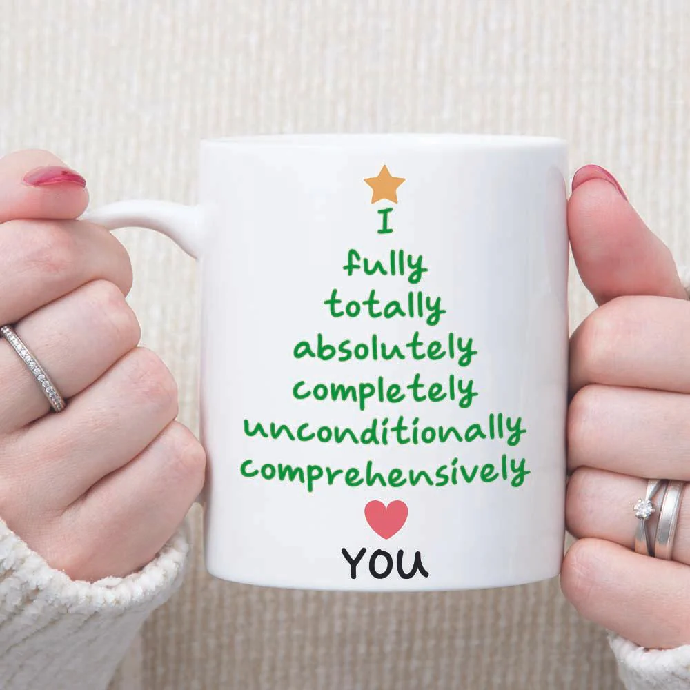 I Fully Totally Absolutely Couple Christmas Mug - Image 2