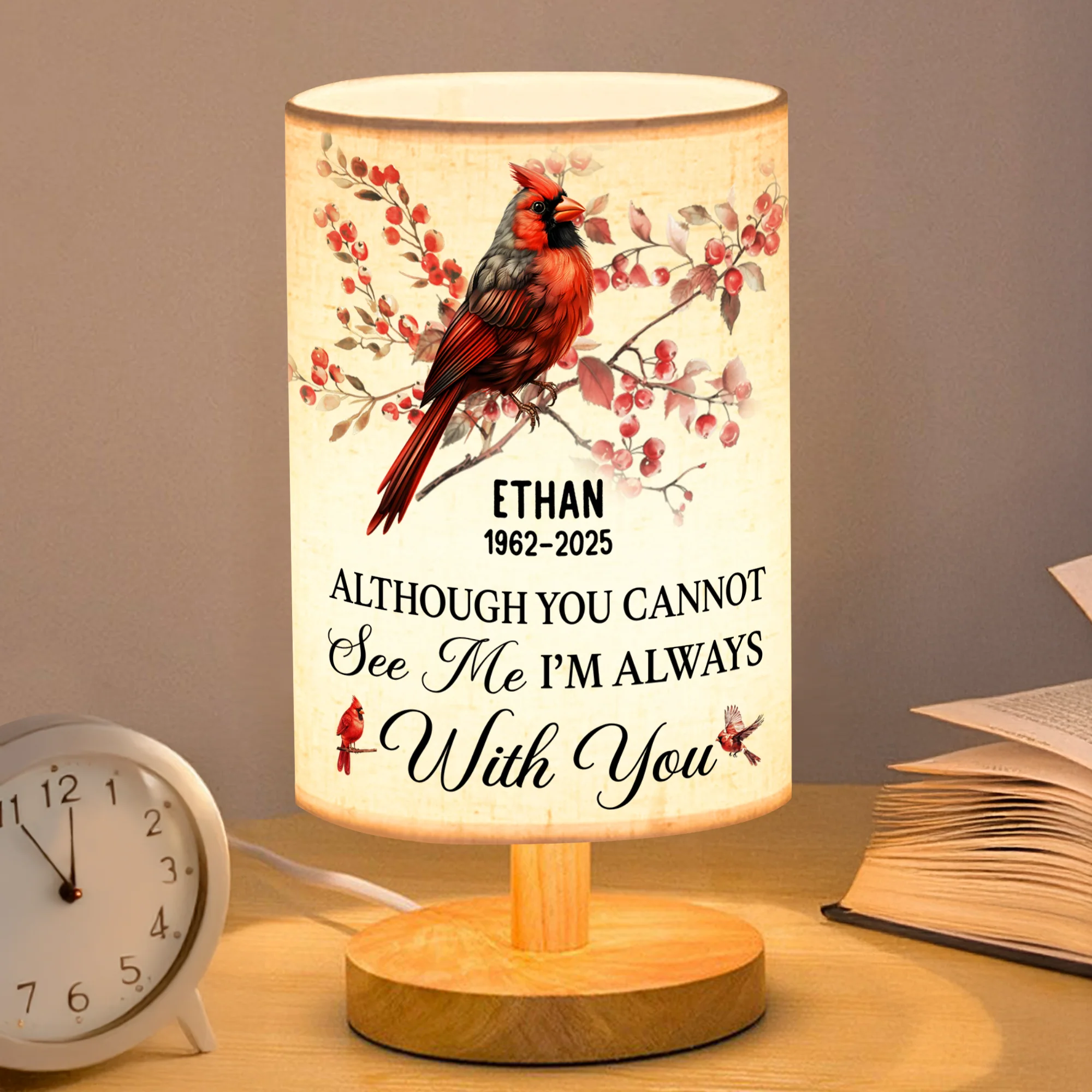 I'm Always With You - Personalized Fabric Lamp TH10 892863 - Image 3