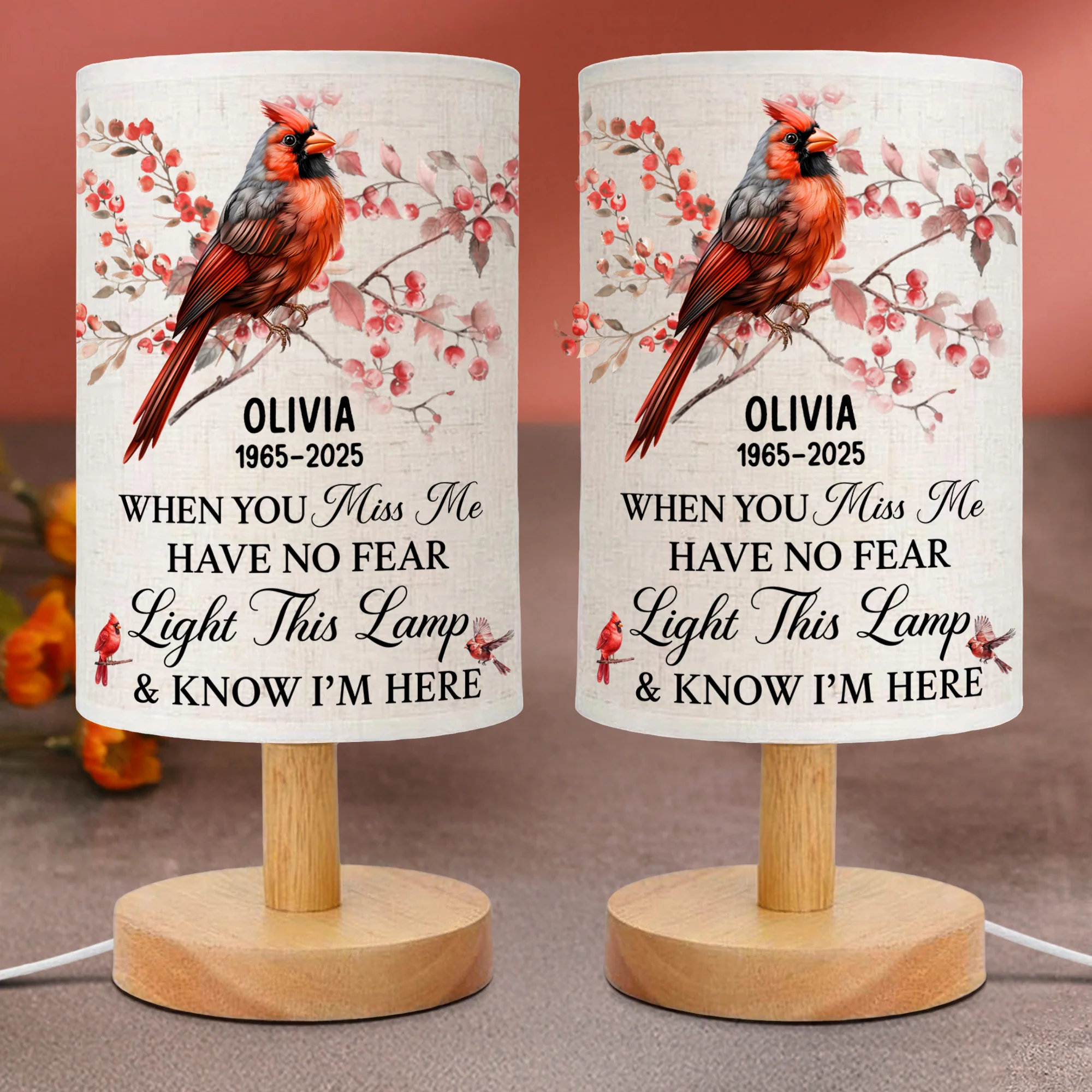 I'm Always With You - Personalized Fabric Lamp TH10 892863 - Image 5