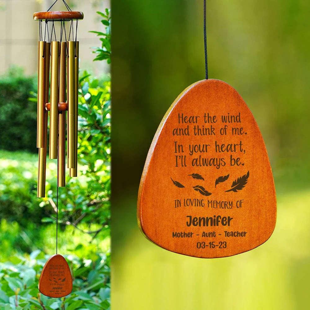 In Loving Memory Wind Chimes Personalized Gifts TH10 TA29 889885 - Image 3