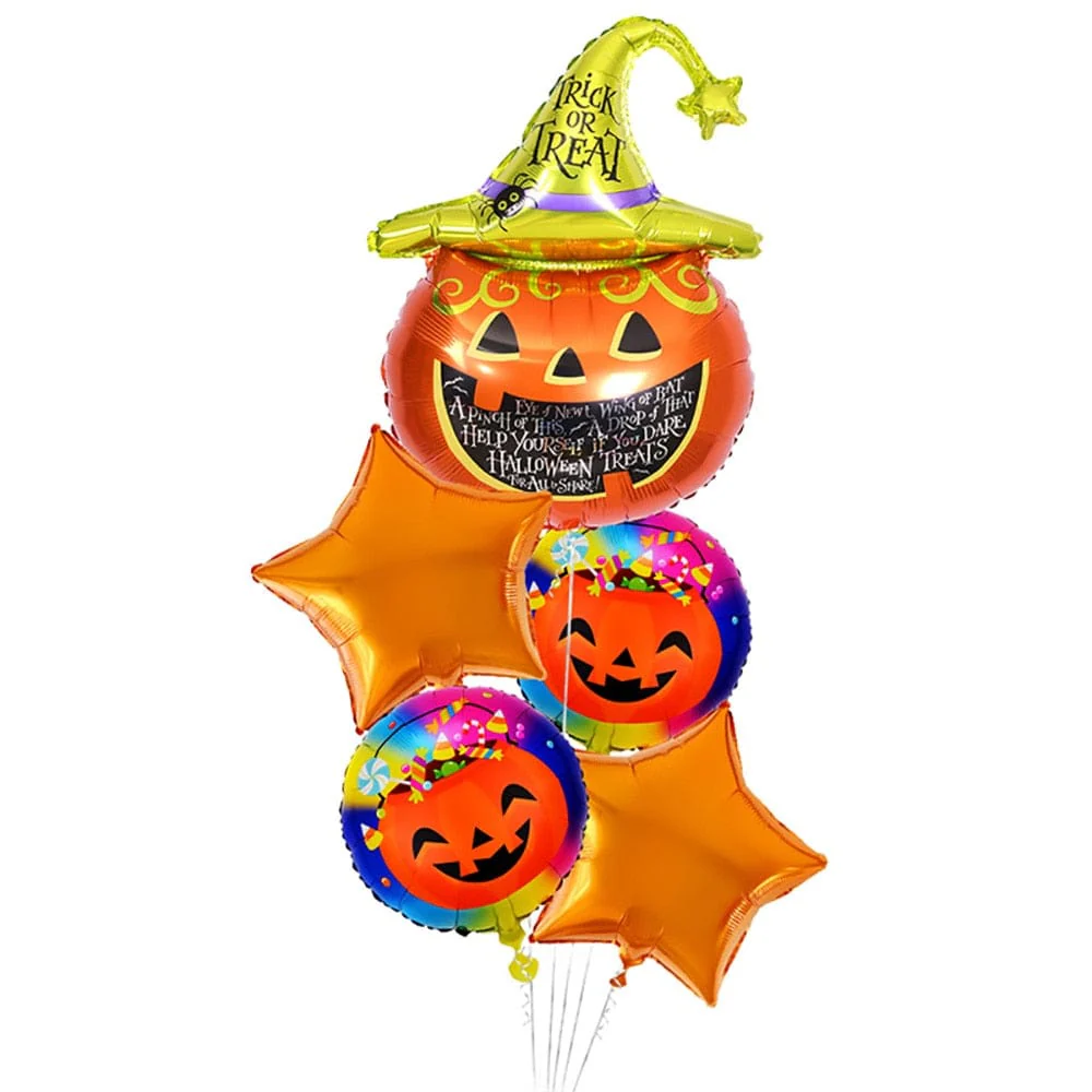 Large Inflatable Ghost Tree Pumpkin Witch Balloons Halloween - Image 2
