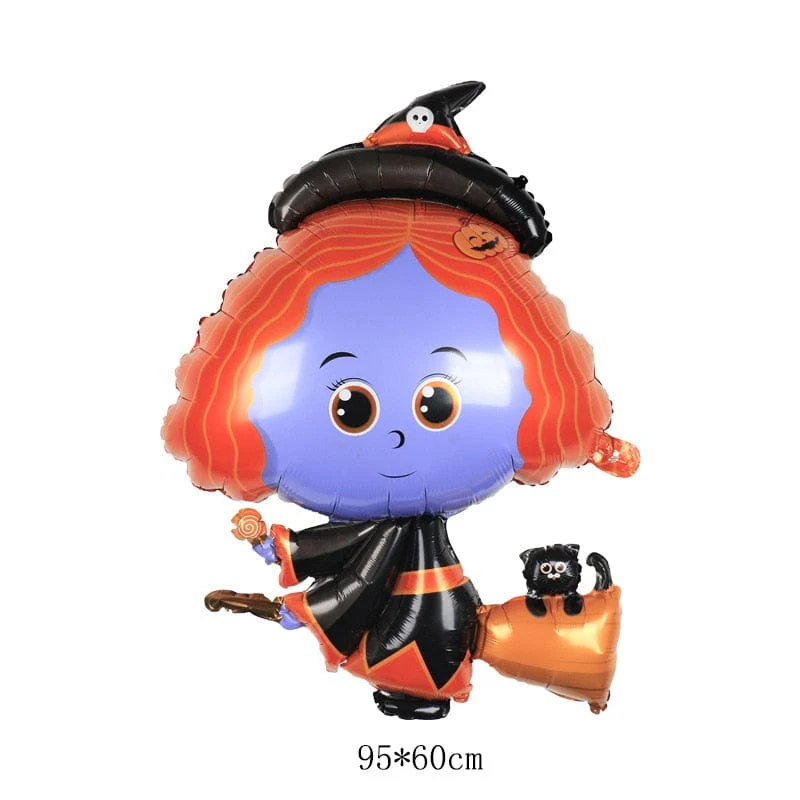 Large Inflatable Ghost Tree Pumpkin Witch Balloons Halloween - Image 4