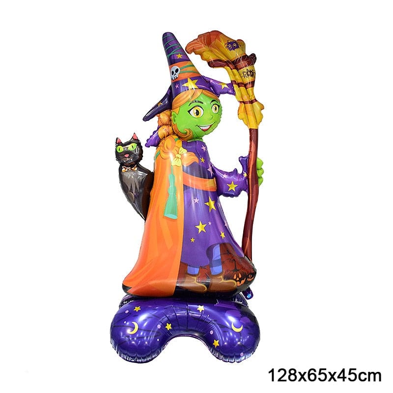 Large Inflatable Ghost Tree Pumpkin Witch Balloons Halloween - Image 9