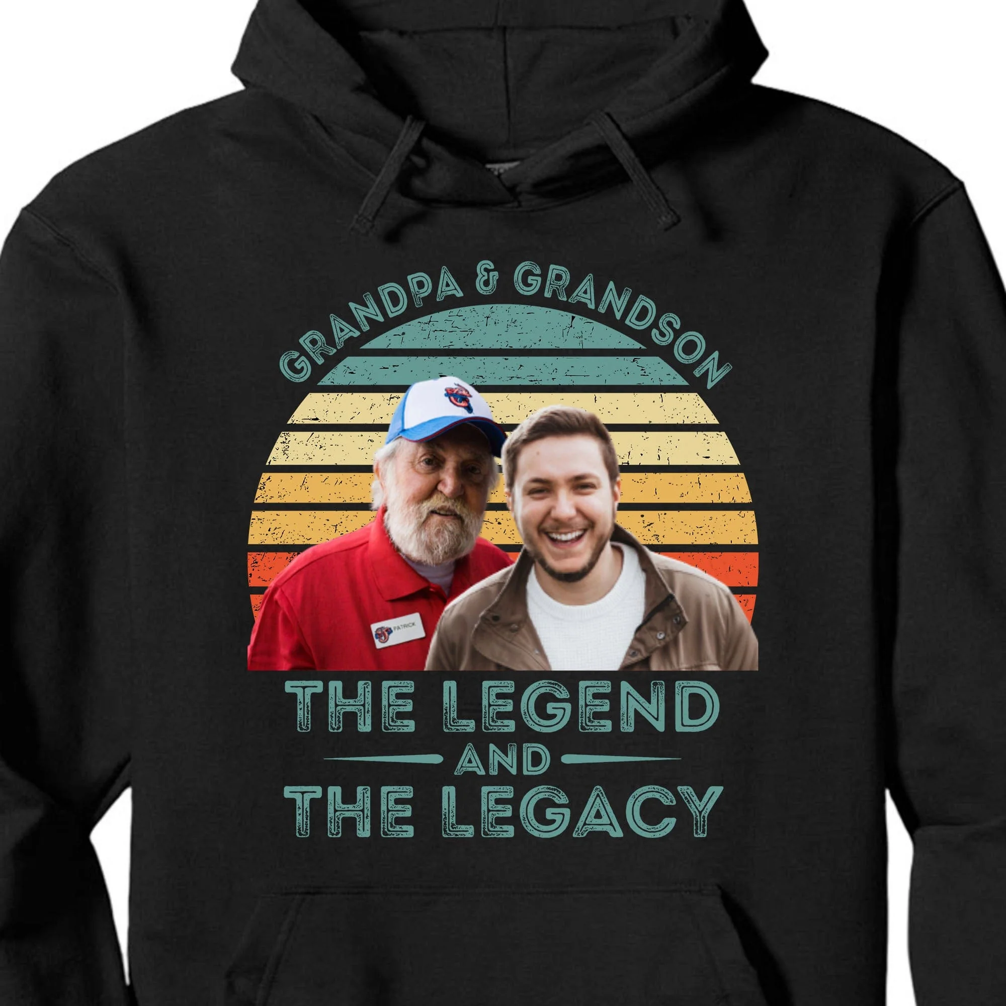 Legend And Legacy Personalized Family Photo Shirt C291 - Image 3