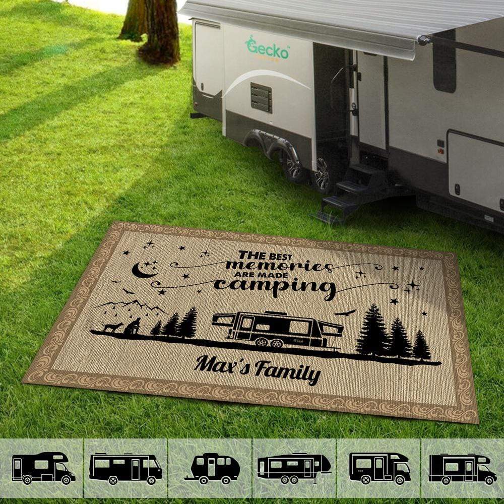 Life Is Better At The Campsite Camping Patio Rug, Patio Mat K228 889759 - Image 3