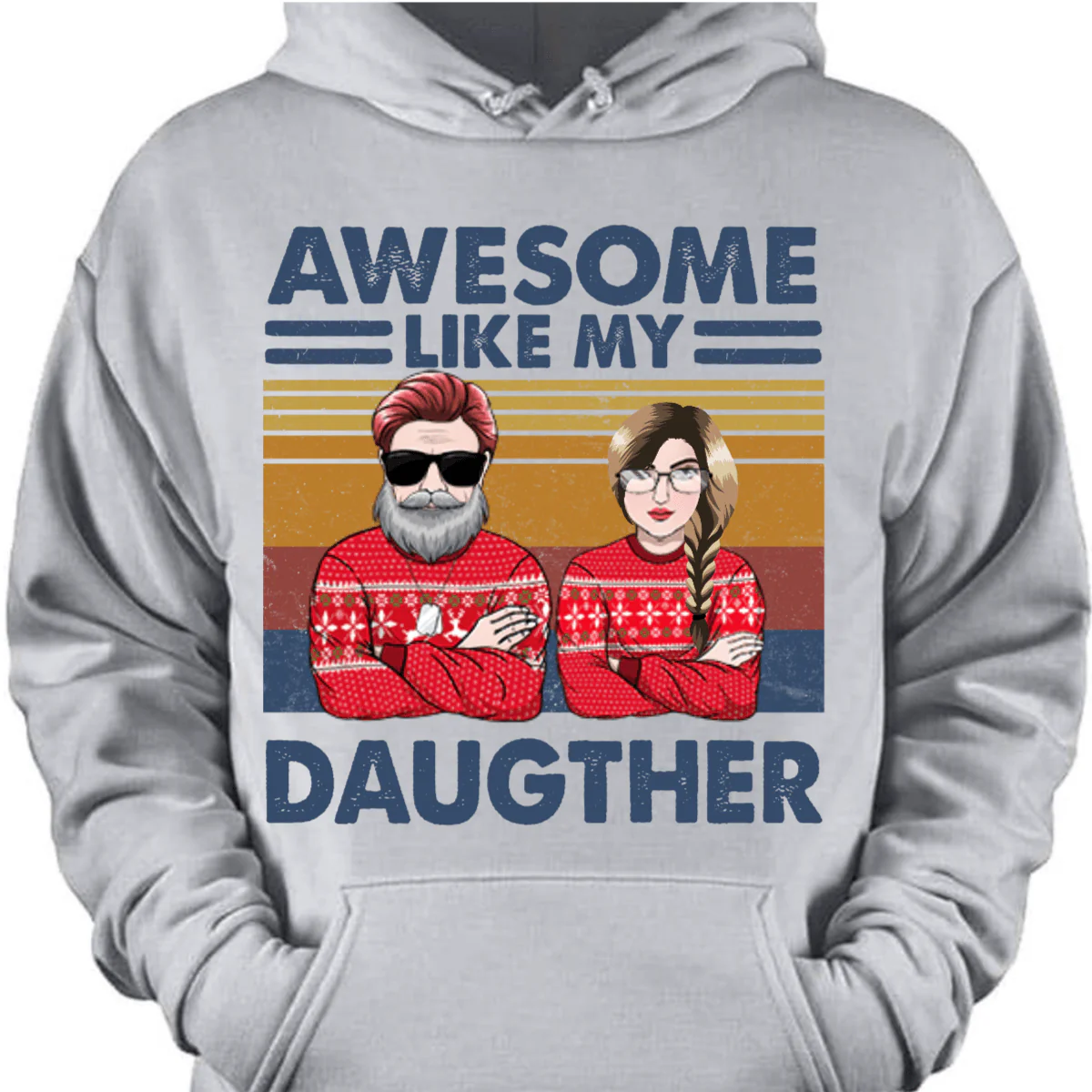 Like Father Like Daughter Oh Crap Father Daddy Daughter Shirt - Image 4
