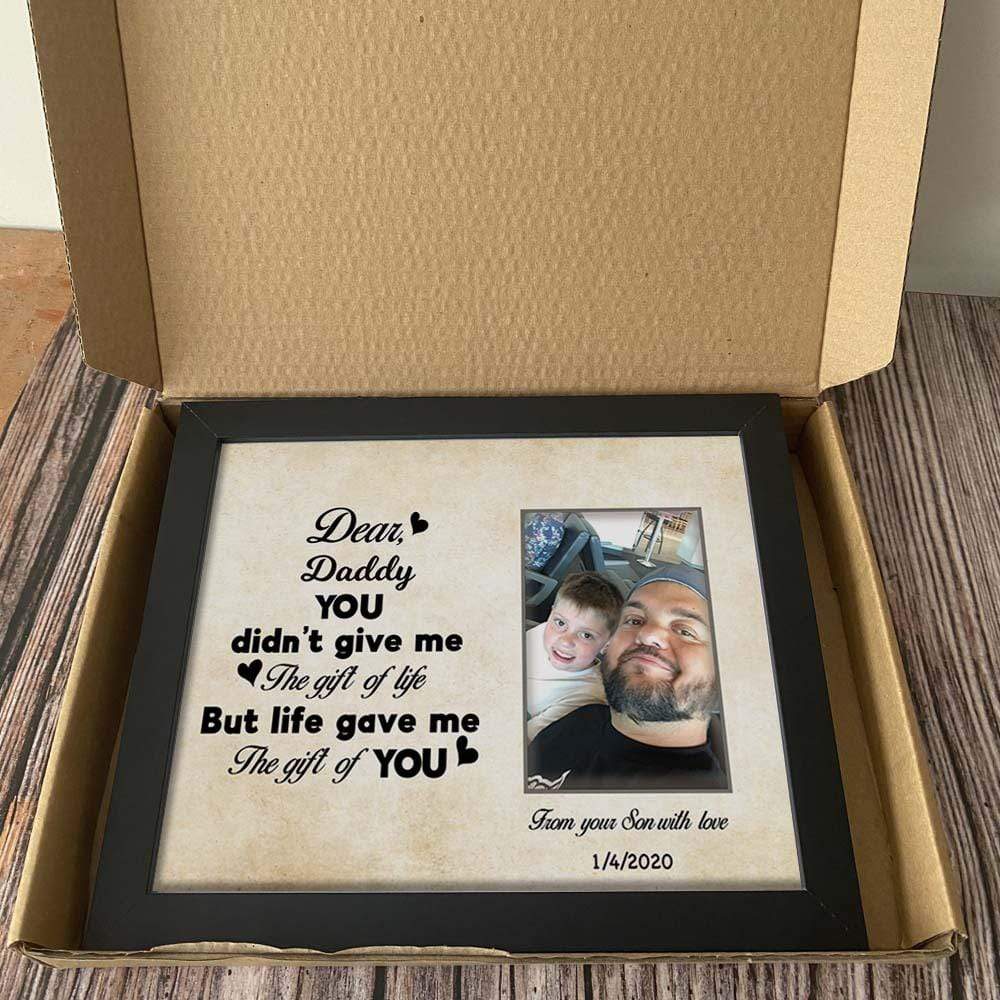 Life Gave Me The Gift Of You Family Picture Frame - Image 4