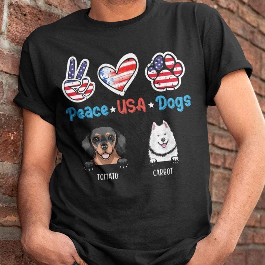 Peace USA Dog Shirt - Image 5