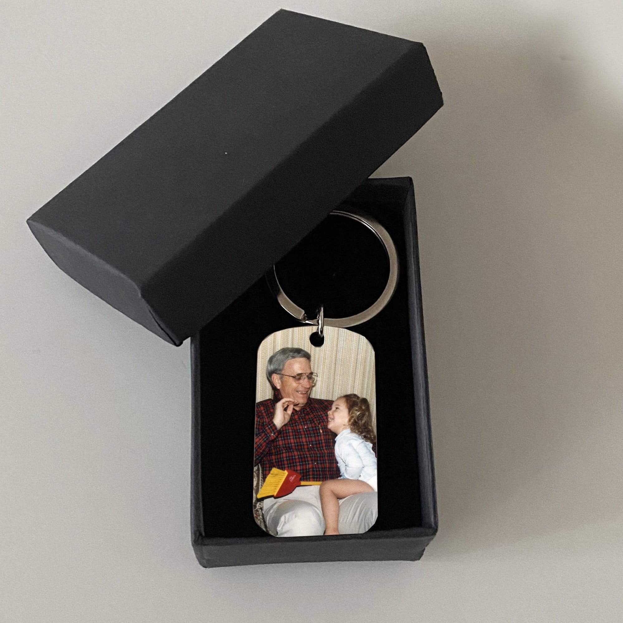 I Have A Hero I Call Him Dad Family Keychain - Image 6