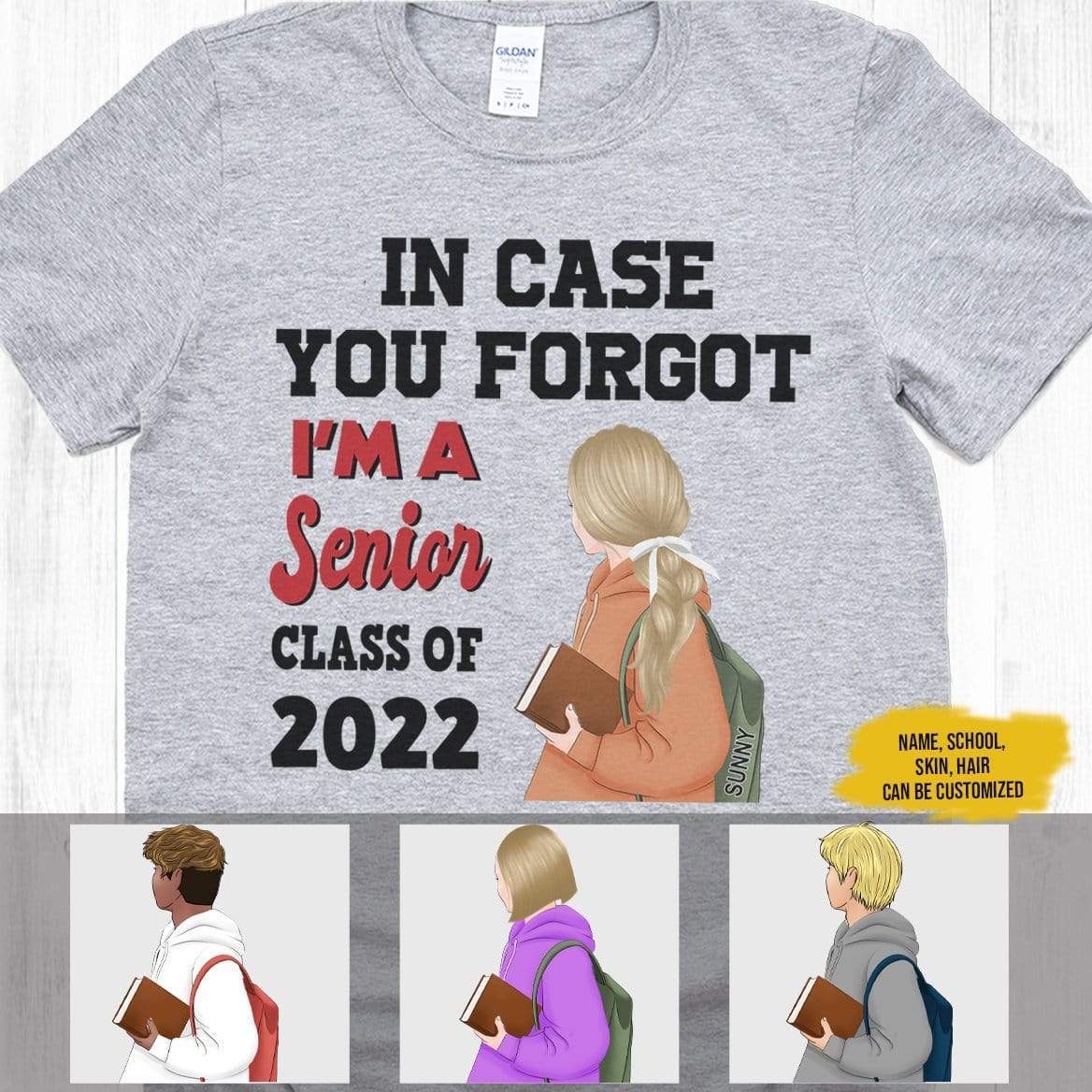 I'm Senior 2022 Class Of 2022 Shirt