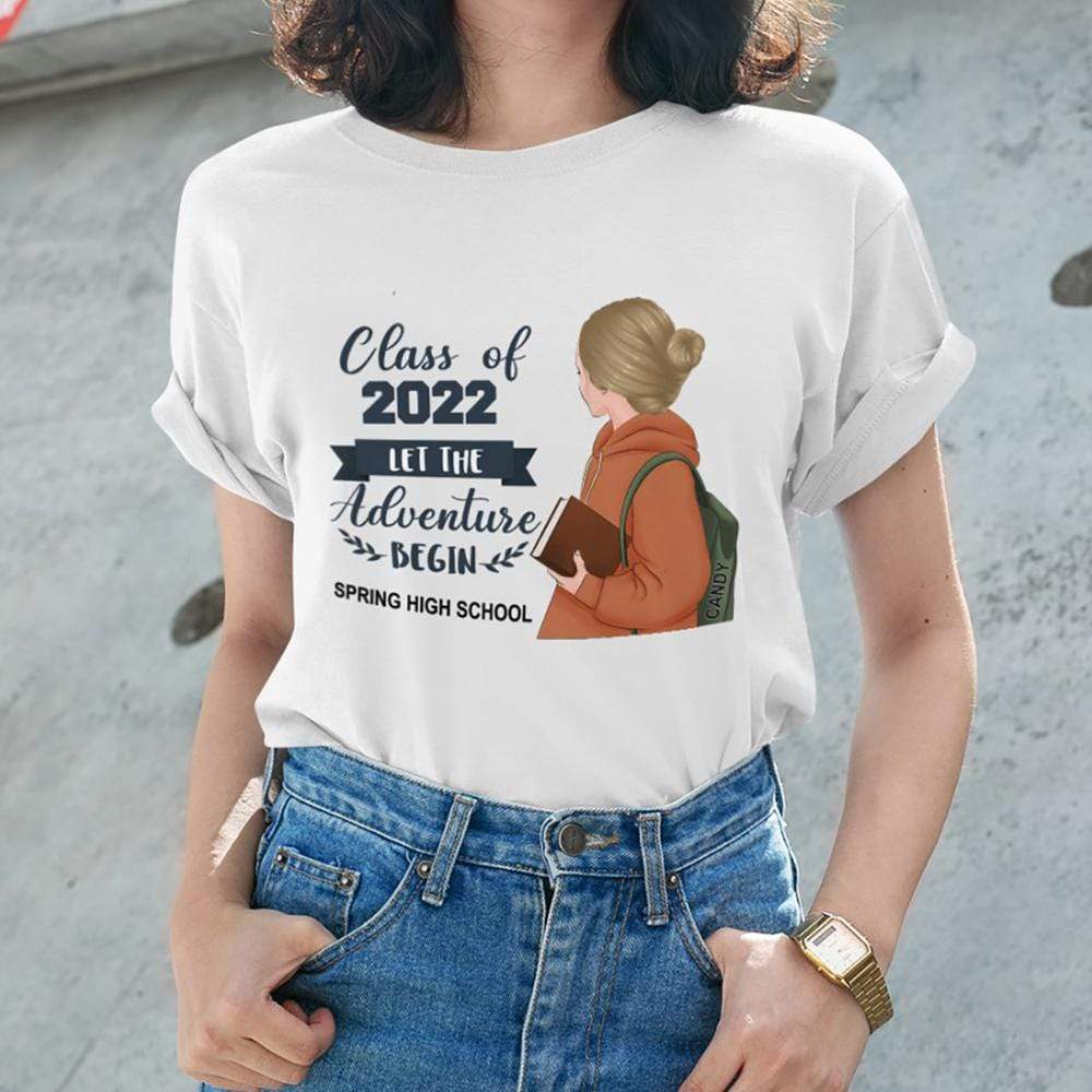 Let The Adventure Begin Senior 2022 Shirt - Image 4
