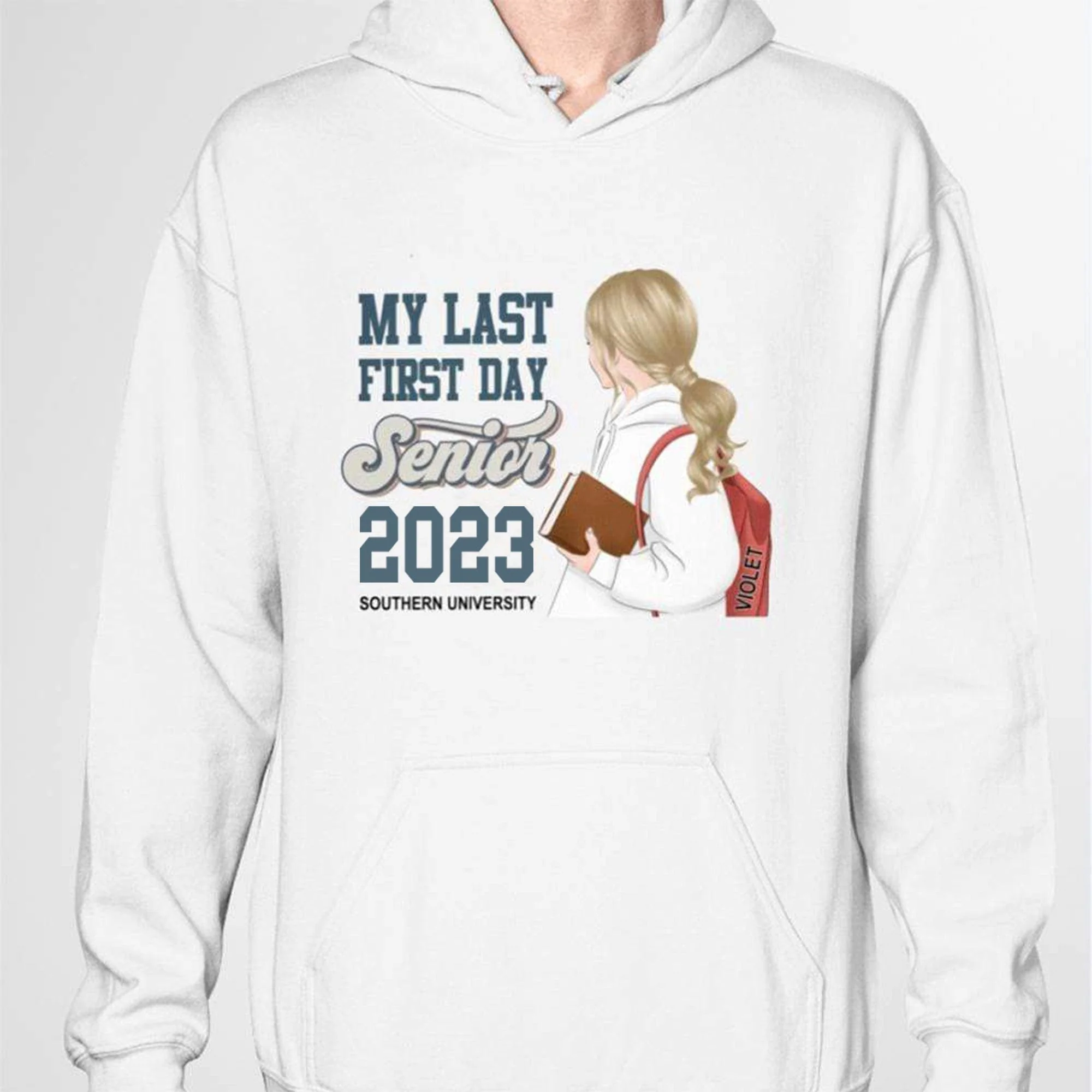 Last First Day Senior 2023 Senior 2023 Shirt - Image 4