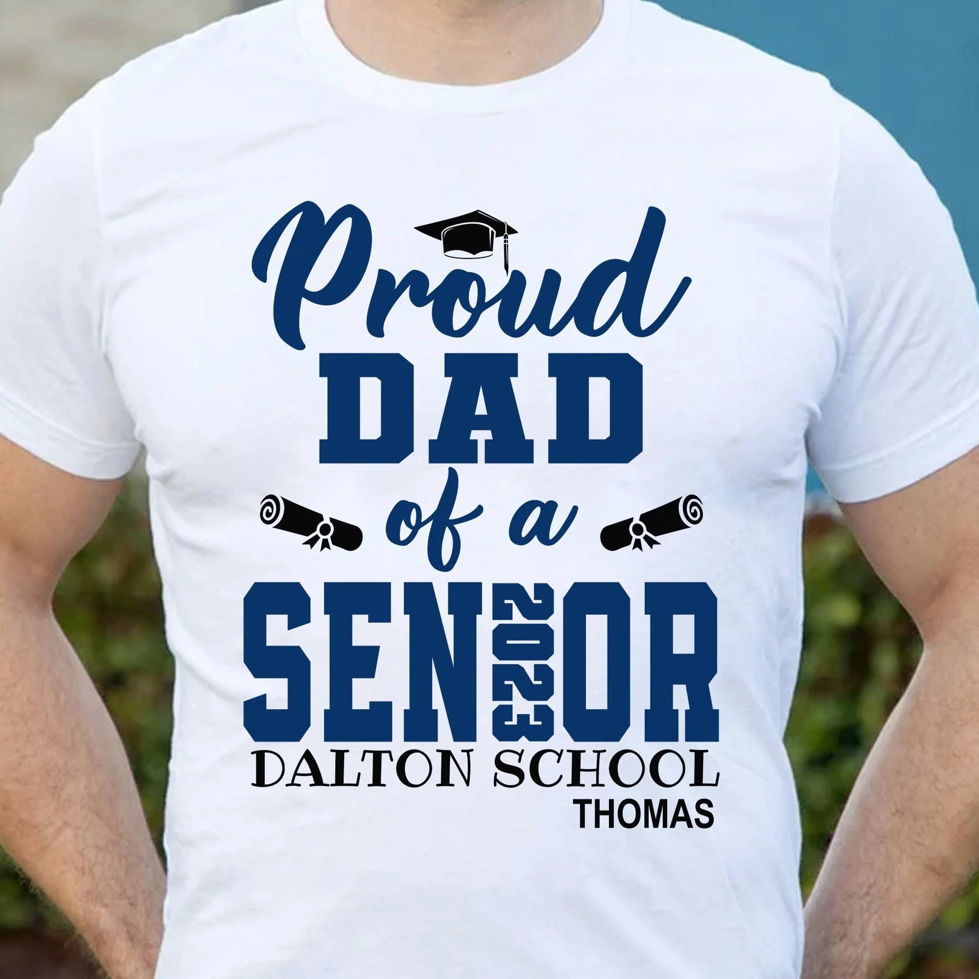 Proud Mom Of 2023 Senior Shirt - Image 4