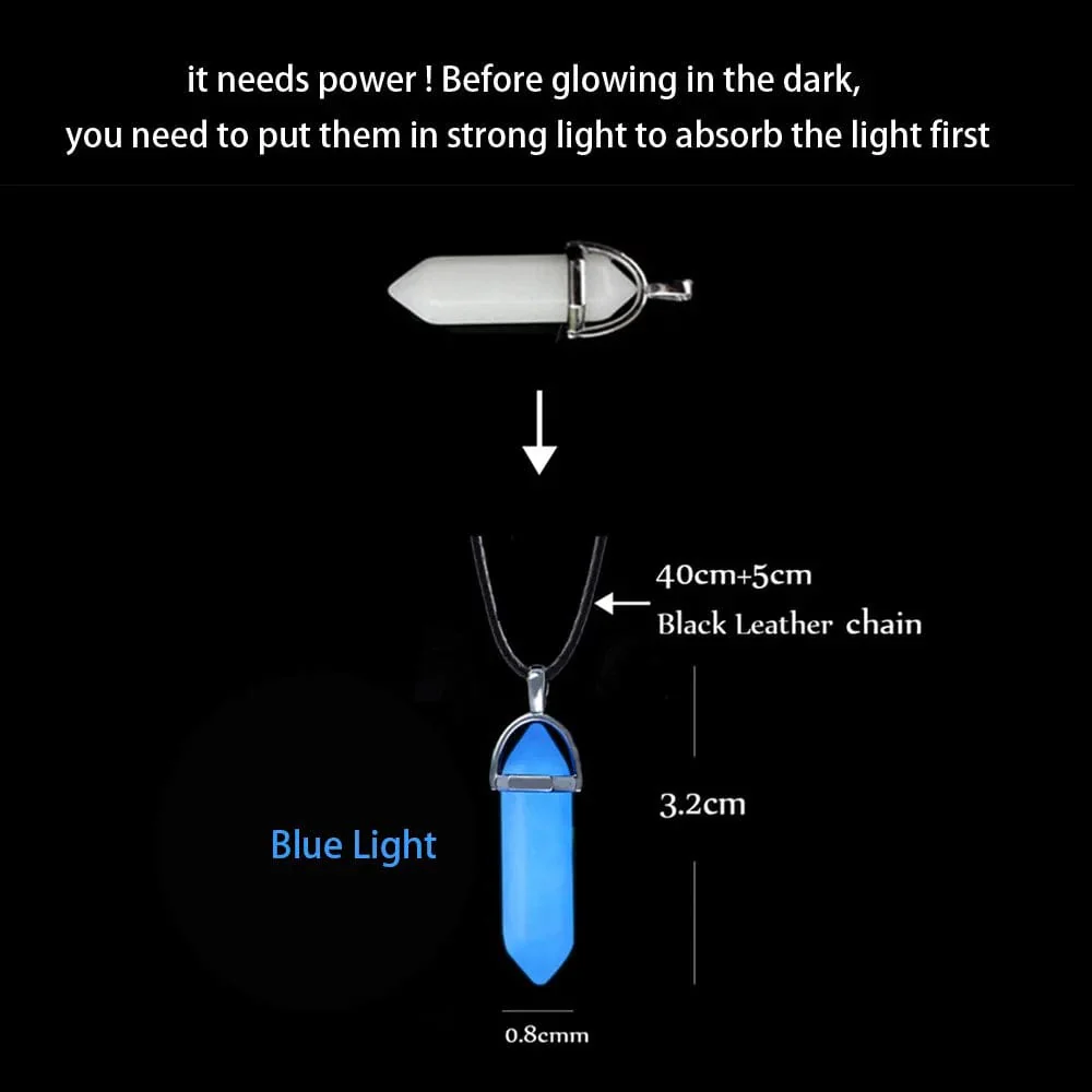 Luminous Glowing Arrow Pendant Necklace Halloween Gift - Image 2