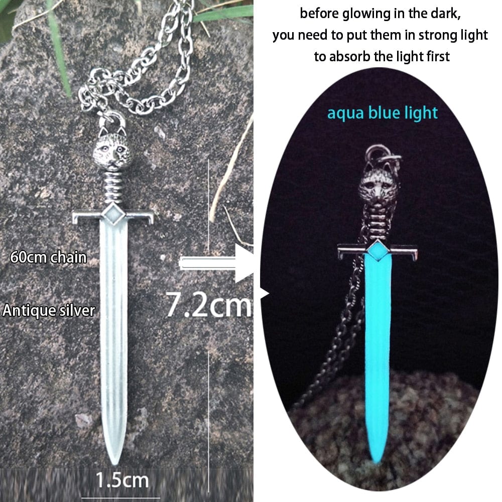 Luminous Glowing Arrow Pendant Necklace Halloween Gift - Image 29