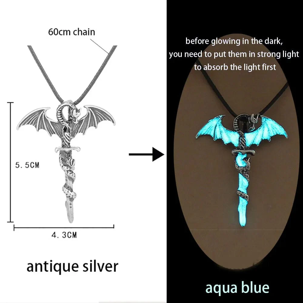 Luminous Glowing Arrow Pendant Necklace Halloween Gift - Image 32