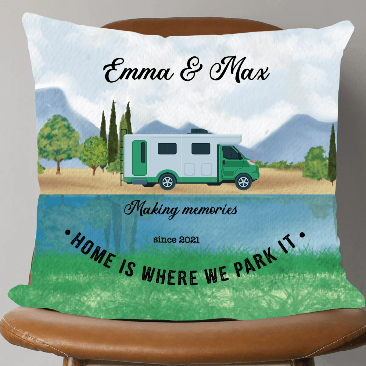 Making Memories Camping Custom Throw Pillows - Image 4