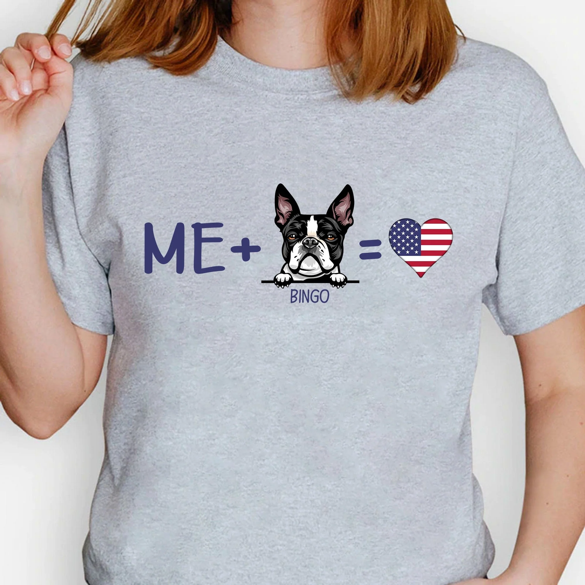 Me And My Dog Personalized Custom Dog Bright Shirt C383 - Image 2