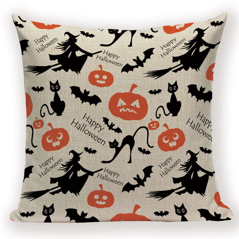 Funny Merry Halloween Decorative Pillow Case - Image 10
