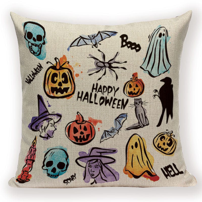 Funny Merry Halloween Decorative Pillow Case - Image 8